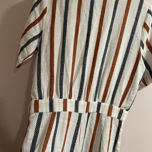 Trovata Birds of Paradis Bella Stripe Crop Jumpsuit - Picture 7 of 9